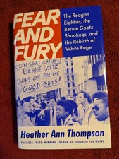 Fear and Fury : The Reagan Eighties- Bernie Goetz Shootings --2026 Hardcover 