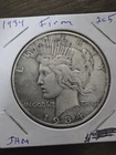 1934 Peace Dollar 90% Silver-Nice Patina! Semi Key Date!