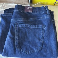 Gloria Vanderbilt Amanda Jeans Womens Size 18 Portland Tapered Leg/classic Rise