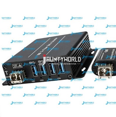 1PCS 4 Channel USB 3.0 over Fiber Optic Extender Duplex LC Port New #cv