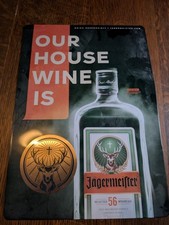 Jagermeister Sign Wall Art for Home Bar