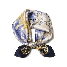 100 Mulberry Silk 21x21 Small Square Neck Scarf for Women Men Pocket Scarf