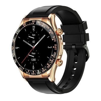 Loniy E18 Pro Smart Bluetooth Calling Watch mit NFC-Funktion, Farbe: Silikon d