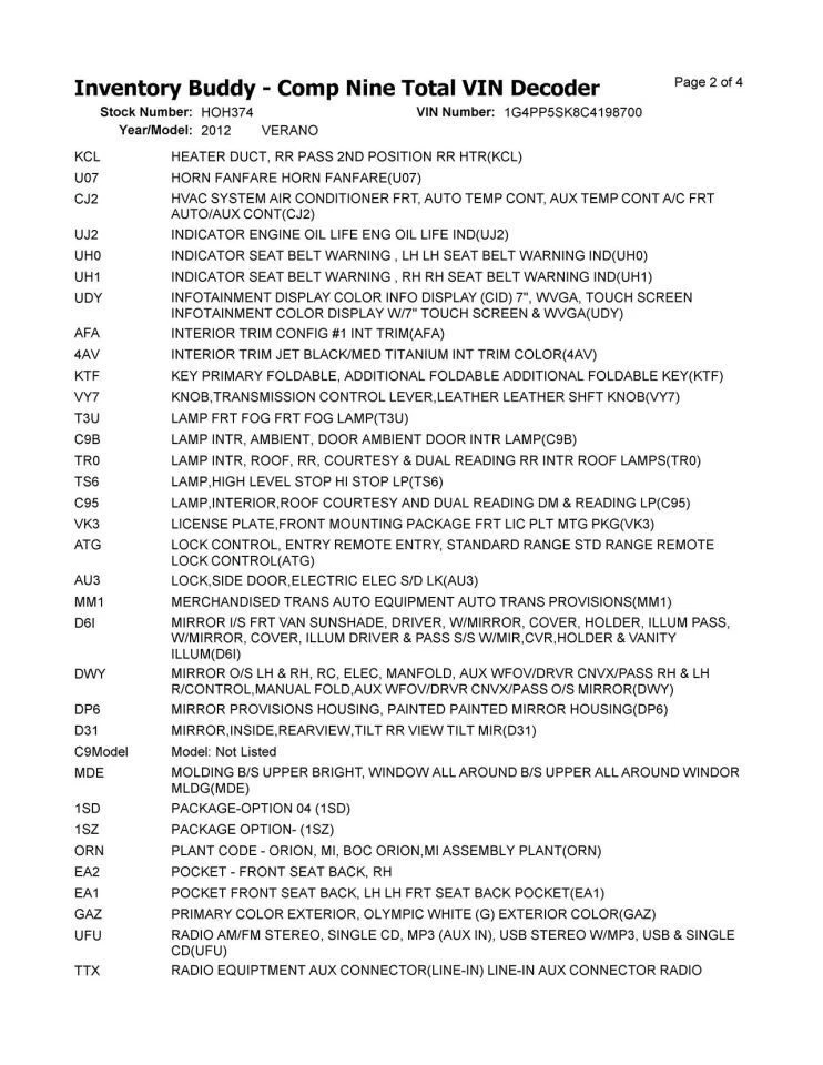 Engine ECM Electronic Control Module VIN W 4th Digit Fits 12-16 IMPALA 30603863 Foto 4 de 4