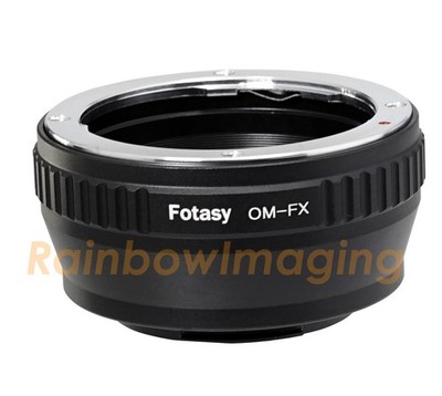 Olympus OM Mount Lens to Fuji Fujifilm XT5 XT4 XT3 XT30 X-S10 X-S20 Adapter