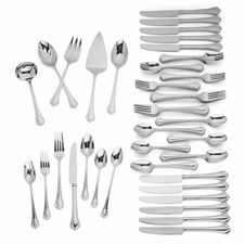 Alcott 89pc piece set Service for of 12 Stain...