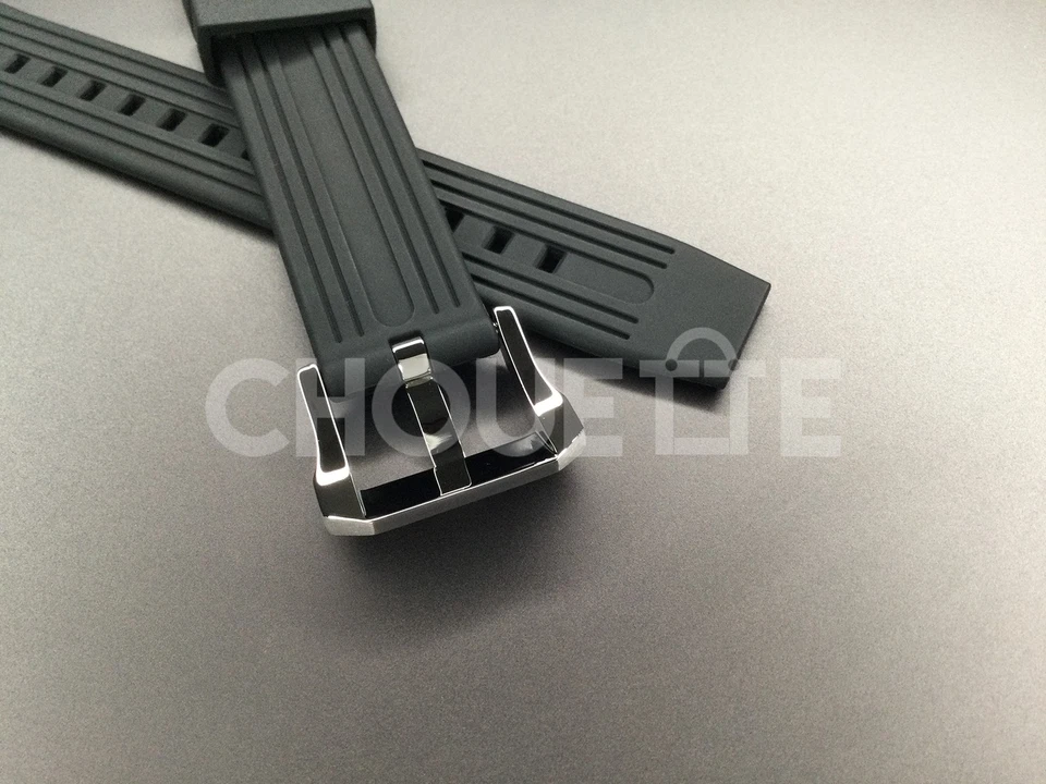 原始设备制造商 Citizen Promaster Aqualand BJ2110,BJ2111 23 毫米黑色橡胶表带 — 第 4/4 张图片