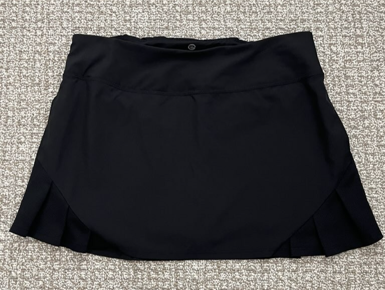 Etonic Pleated Flare Tennis Skirt with Zip Pocket - Size M