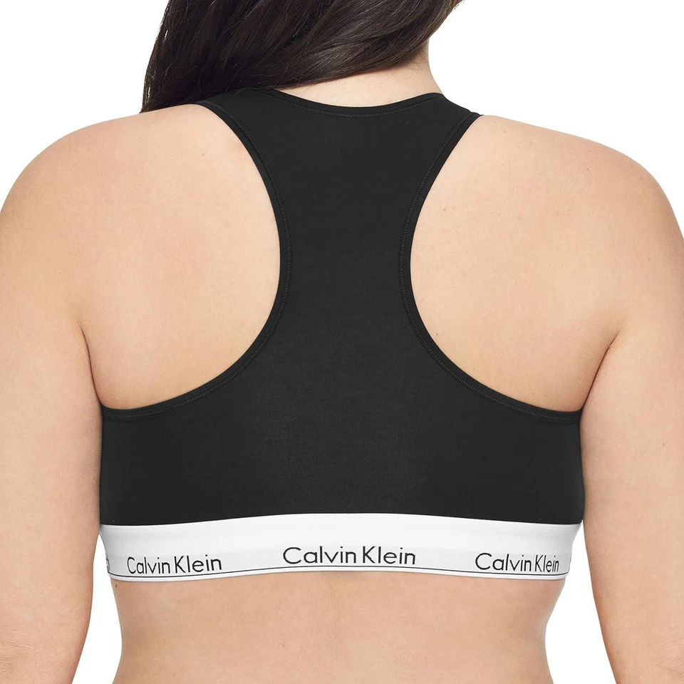 Calvin Klein 301594 Women's Modern Cotton Bralette Non-Wired and Non paded, XS - Image 3 of 3