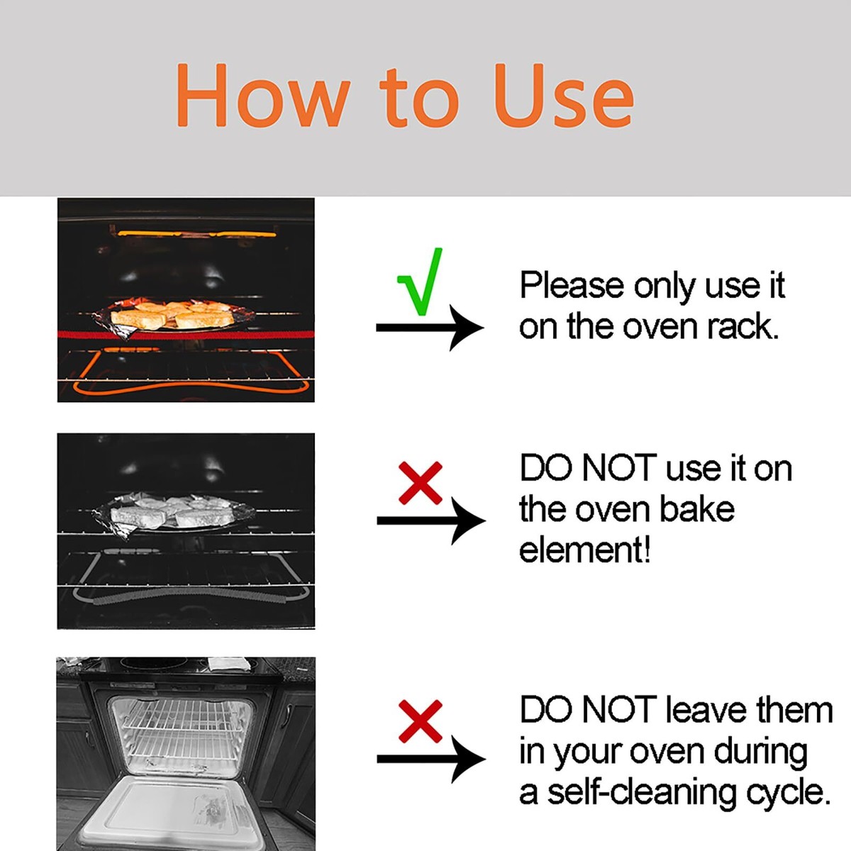 Evenden Siliconen Oven Rack Guards 6 Pack, Oven Rack Edge Protector Guard Cover, 14 Inch , Voorkom Hand/Arm Tegen Evenden Siliconen Oven Rack Guards 6 Pack, Oven Rack Edge Protector Guard Cover, 14 Inch , Voorkom Hand/Arm Tegen
