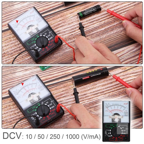 Analog Multimeter Electric AC/DC Voltage OHM Decibels Current Voltmeter Ammeter - Picture 5 of 12