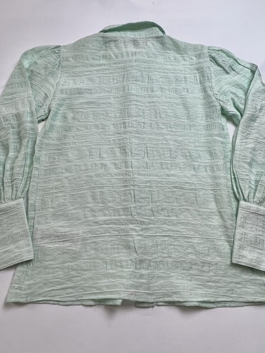 $89 Guess Women's Green Long Sleeve Top Shirt Size XS - Picture 4 of 5