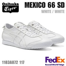 Onitsuka Tiger MEXICO 66 SD WHITE / WHITE 1183A872 117 UNISEX NEW