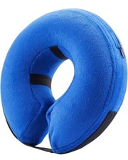 New Blue BENCMATE Inflatable Donut Cone Surgery Recovery Dog Cat