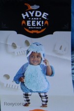 Halloween Infant Hyde and EEK Infant Blue Walrus Costume Size 0-6 months NWT