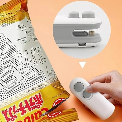 Chip Bag Resealer Portable Mini Package Air Tight Re Sealer Snack Seal Heat - Picture 3 of 13