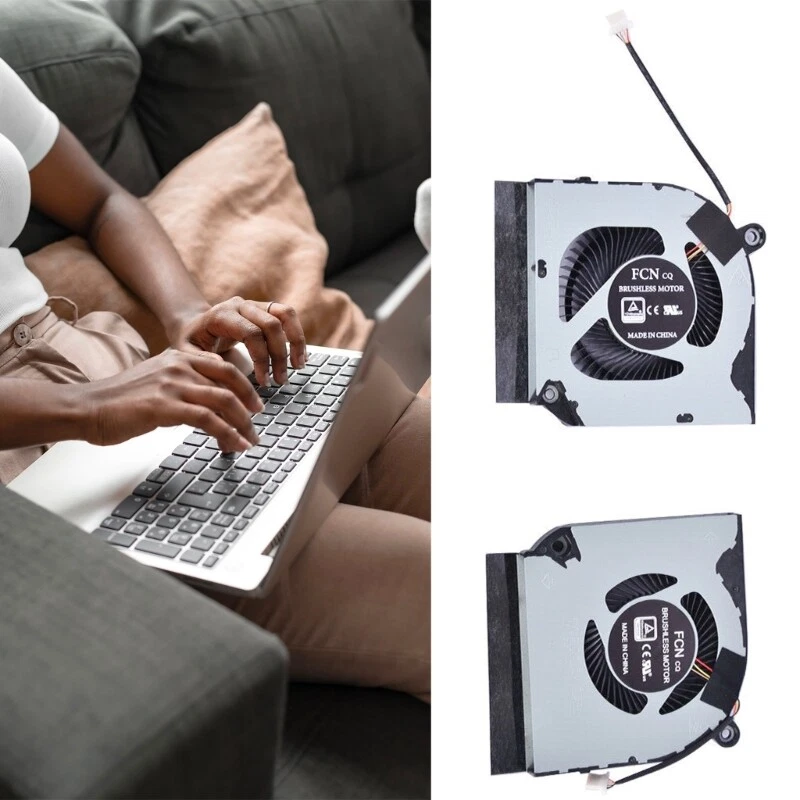 CPU Cooler Fan USB Powerd GPU Radiator for Nitro 5 AN515-55 AN517-52 - Image 3 of 4