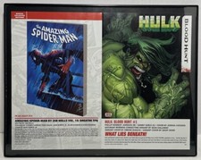 Hulk Blood Hunt  Amazing Spider-Man Wall Art Framed 11  x 14  