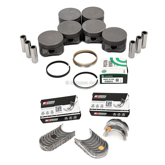 Pistons Main Rod Bearings fit 97-09 Mazda Ford Mercury 4.0L V6 SOHC 12v VIN K E - Image 2 of 4