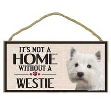 Imagine This Wood Sign for Westie Dog Breeds