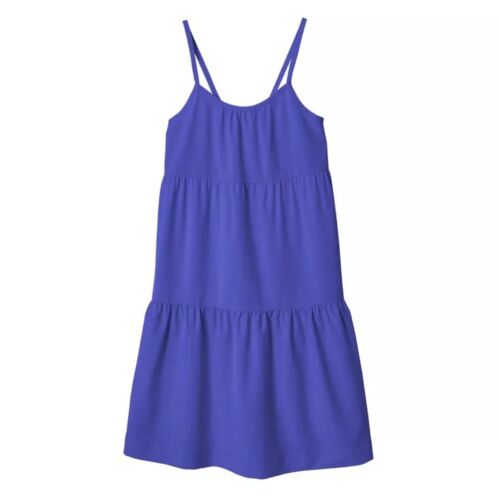 Mondetta Youth Dress, Sundress, Moisture Wicking, Blue, Girls Size XS 5/6, NEW