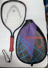 USED Head Demon Racquetball Racket 3 7/8 Grip with Cover FC3-TOP-4532