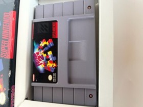 Super Nintendo Video Game vtg SNES box 1994 Tetris 2 Two puzzle prodigy NES 