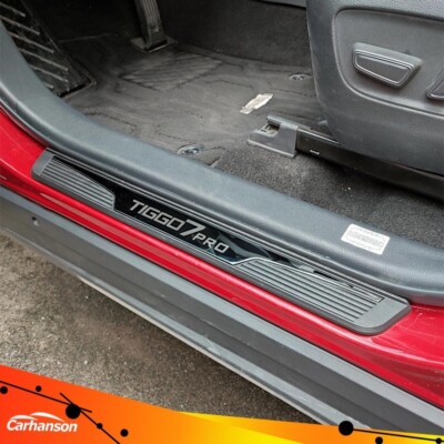 For 2020 2023 Chery Tiggo 7 pro Car Accessories Door Sill Protector Scuff Plate