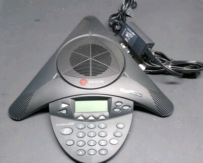 Polycom SoundStation 2W w/ Base and AC Adapter