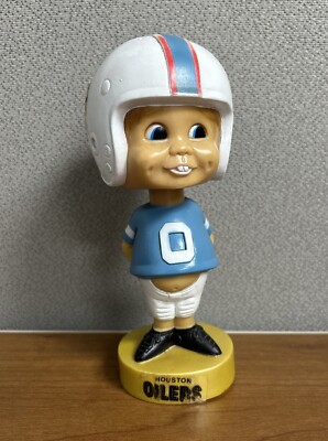 【BOBBLE HEAD】ニューイングランド・ペイトリオッツボブルヘッド1975 🏈 RARE VINTAGE 1975 NFL PROPERTIES INC. HOUSTON OILERS BOBBLEHEAD