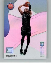 2018-19 Panini Status Bruce Brown 115  RC  Detroit Pistons
