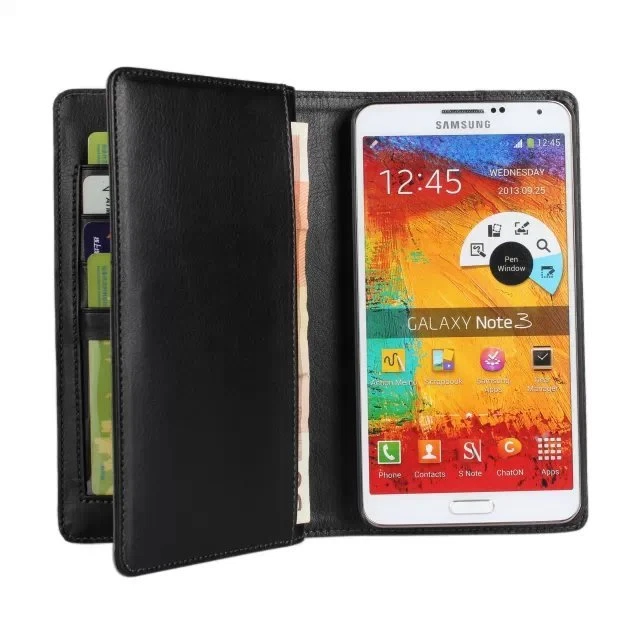 Luxury Multi-function Card Slot Purse Wallet Case Cover For Samsung and iPhone - Image 4 of 4