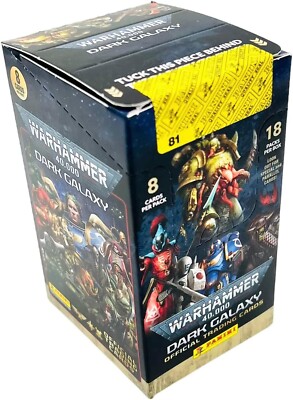Panini Warhammer 40.000 - Dark Galaxy Trading Cards Box mit 18 Packs