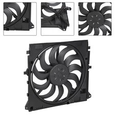 Radiator Cooling Fan Assembly Fits 15-22 Chevrolet Colorado/Canyon 3.6L 84188461