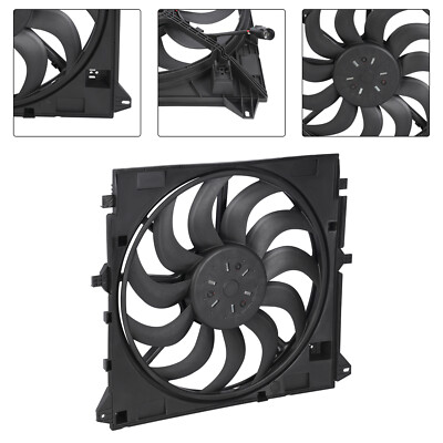 Radiator Cooling Fan Assembly Fits 15-22 Chevrolet Colorado/Canyon 3.6L 84188461