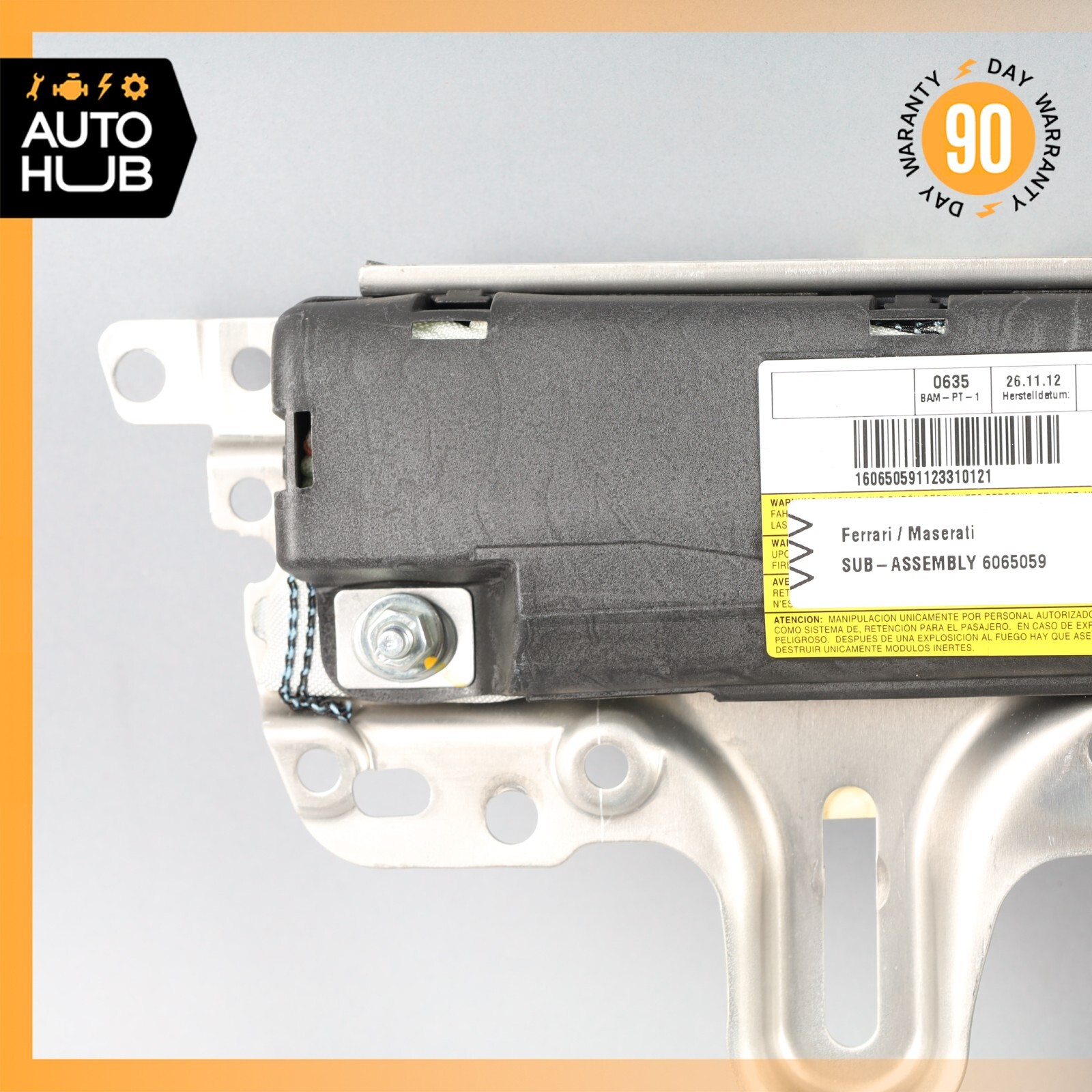 08-14 Maserati GranTurismo M145 Left Driver Side Door Airbag SRS OEM