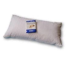 LAUREN RALPH LAUREN BRONZE COMFORT DOWN & FEATHER KING FIRM PILLOW & PROTECTOR