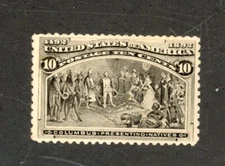 U.S. STAMP ~ SCOTT # 237 ~ (1893) 10 CENT COLUMBIAN ~ MNH ~ NICE MARGINS!