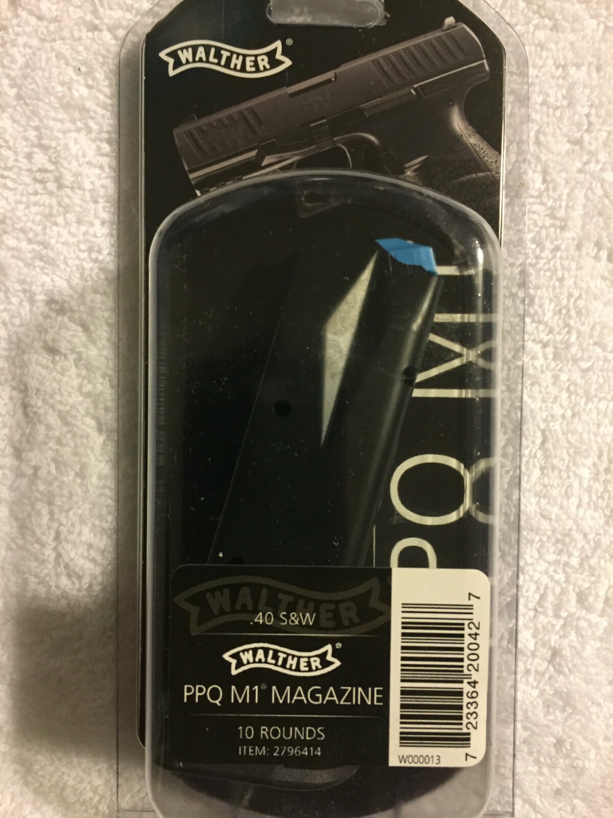 NEW Walther PPQ M1 40S&W 10rd Factory Magazine 2796414 AntiFriction Coated-img-0