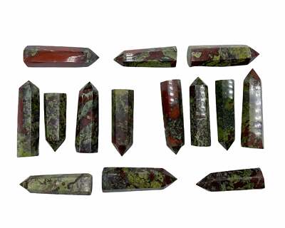 Dragon's blood jasper towers wholesale obelisks points dragons blood jasper - 1k