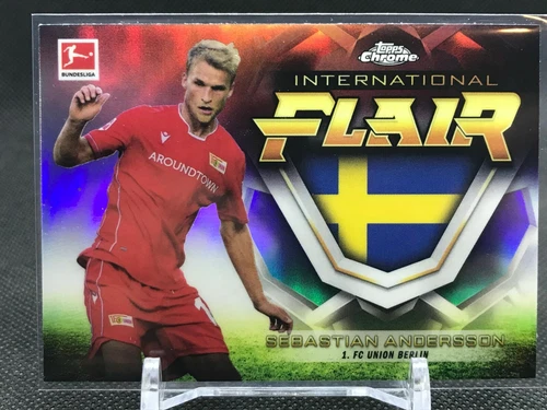 2019-20 Topps Chrome Bundesliga International Flair SEBASTIAN ANDERSSON Berlin