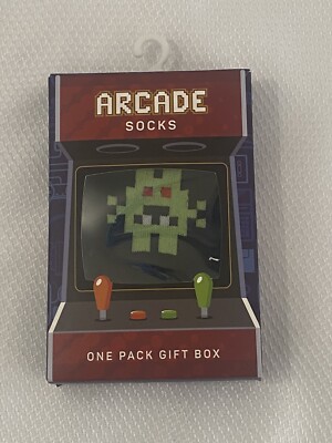 Arcade Socks The Orrsum Socks Company Space Invaders | eBay