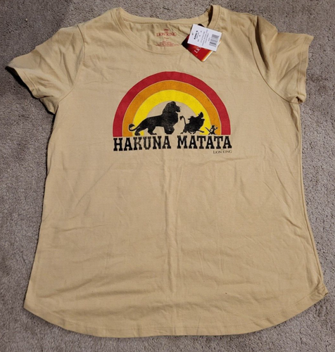 Lion King Hakuna Matata T Shirt - Women's Size Large (L) - New