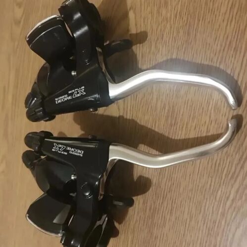 RELISTED Deore LX Combi Shifters XT Clones ST-M564 7 21 Speed. *SERVICED* VvGC. - Picture 1 of 10
