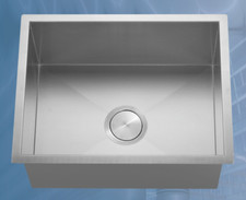 C-TECH LI-2900 Trevi Stainless Steel Kitchen Sink With Bottom Rack Accessories