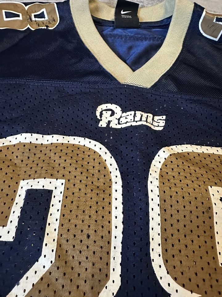Marshall Faulk Rams 球衣 - Nike Team 阅读说明 请 — 第 4/4 张图片