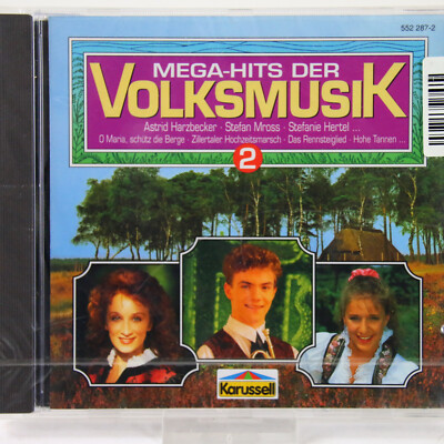 Music Musik Album CD Mega Hits der Volksmusik 2 Neu