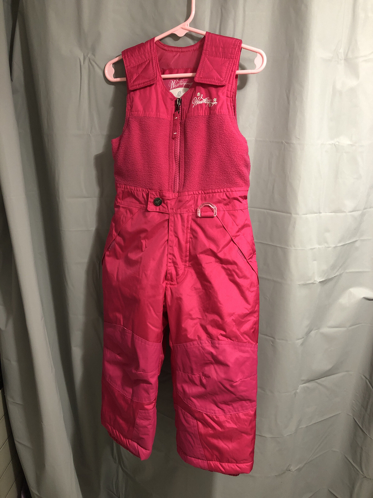 girls Pink snow pants Toddler Size 3T Weatherproof eBay