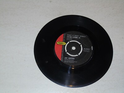 JOE BROWN - What A Crazy World We're Living In - 1961 UK 2-track 7'' vinyl single