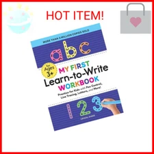 My First Learn-to-Write Workbook: Practice for Kids with Pen Control, Line Traci